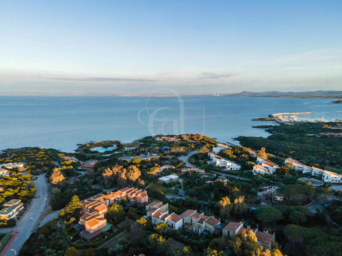 Апартаменты Il Glicine Cala Lupo Стинтино Экстерьер фото
